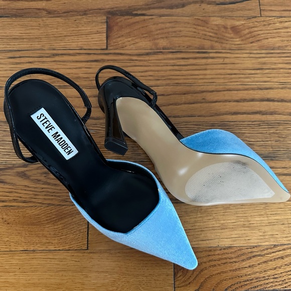 Steve Madden Drew Velvet Slingback - Picture 3 of 5